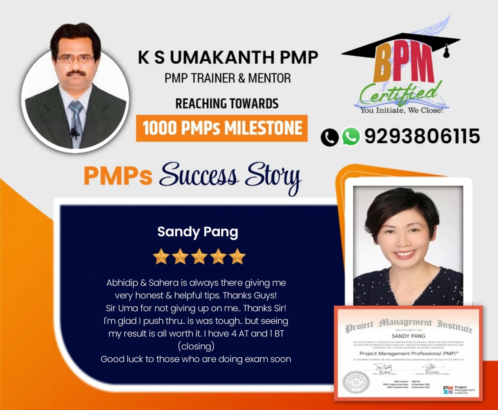 BPM Certified Training Session