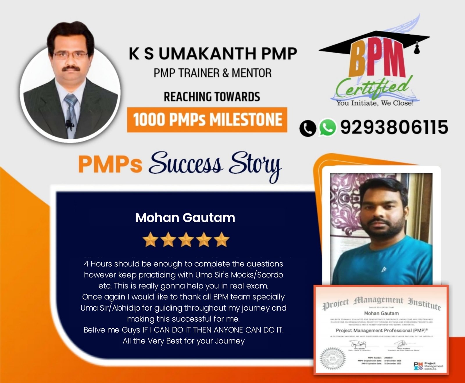 BPM Certified Training Session