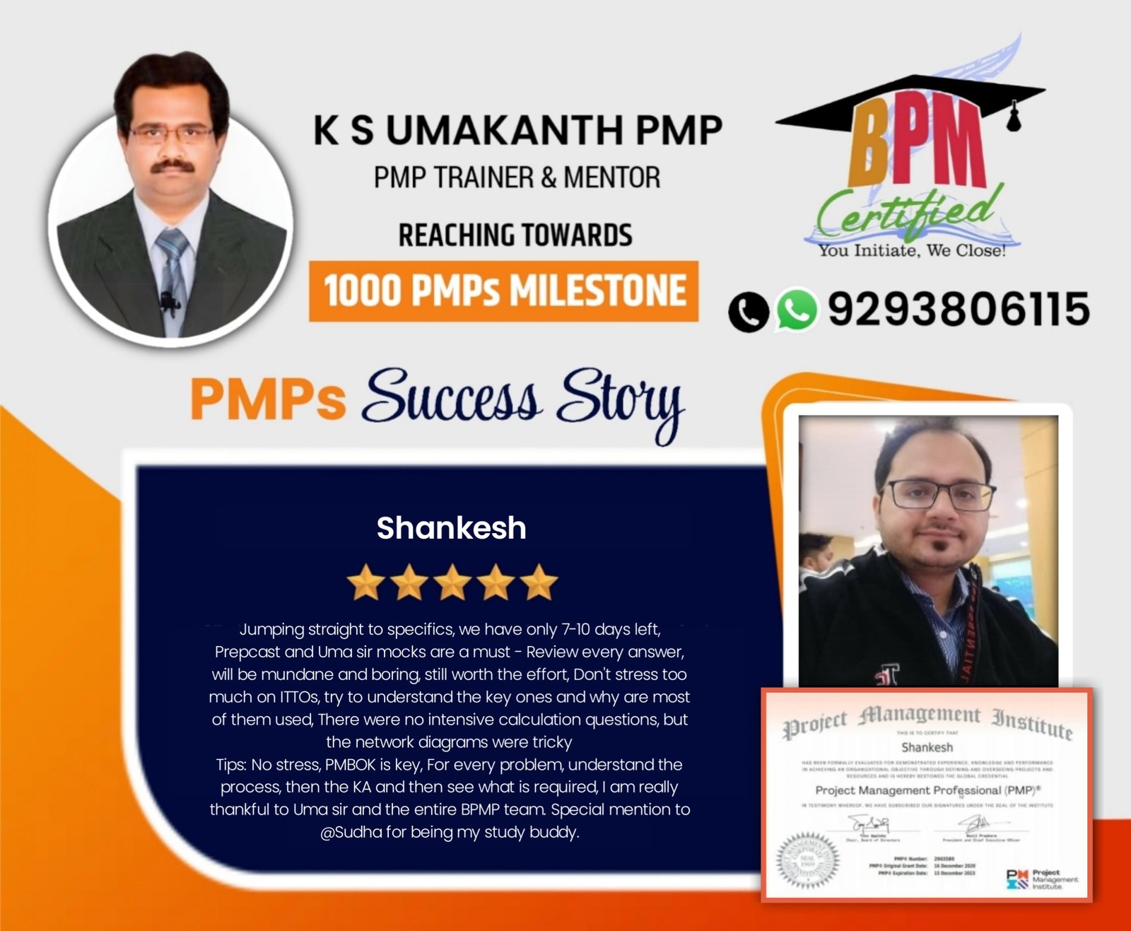 BPM Certified Training Session