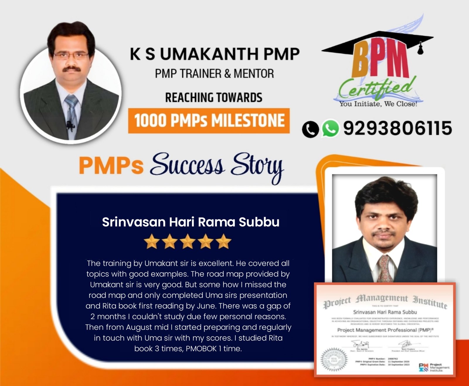 BPM Certified Training Session