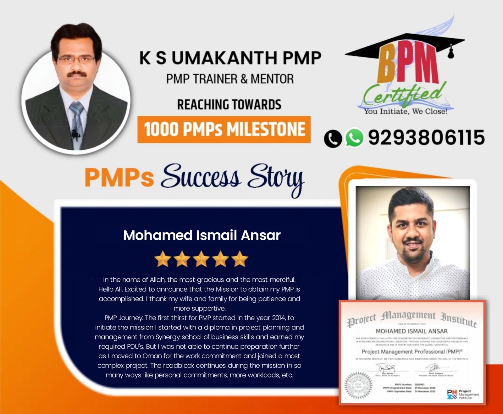 BPM Certified Training Session