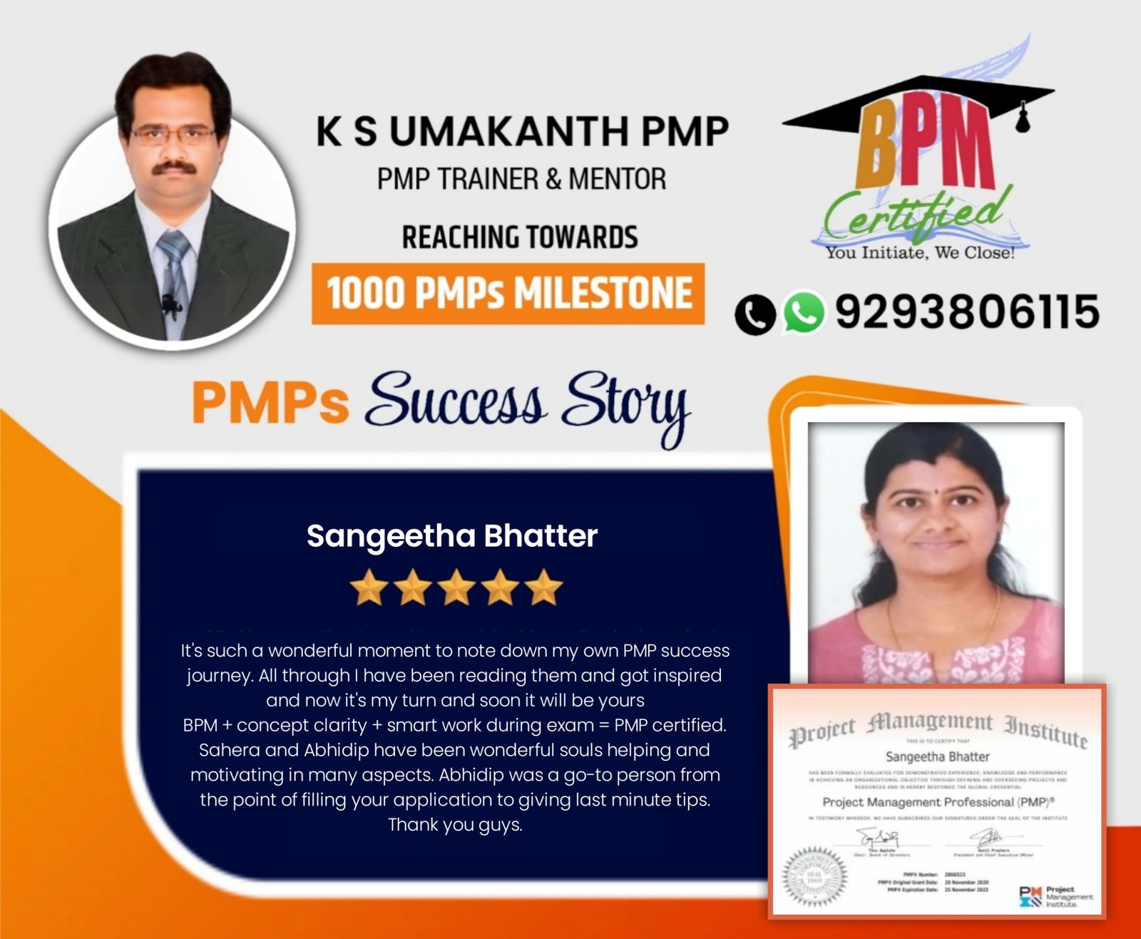 BPM Certified Training Session