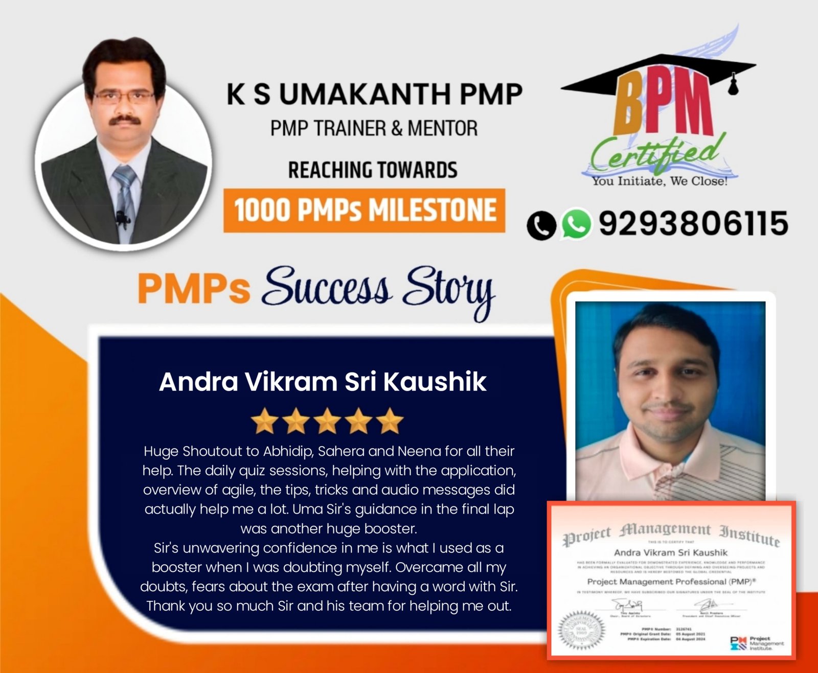 BPM Certified Training Session