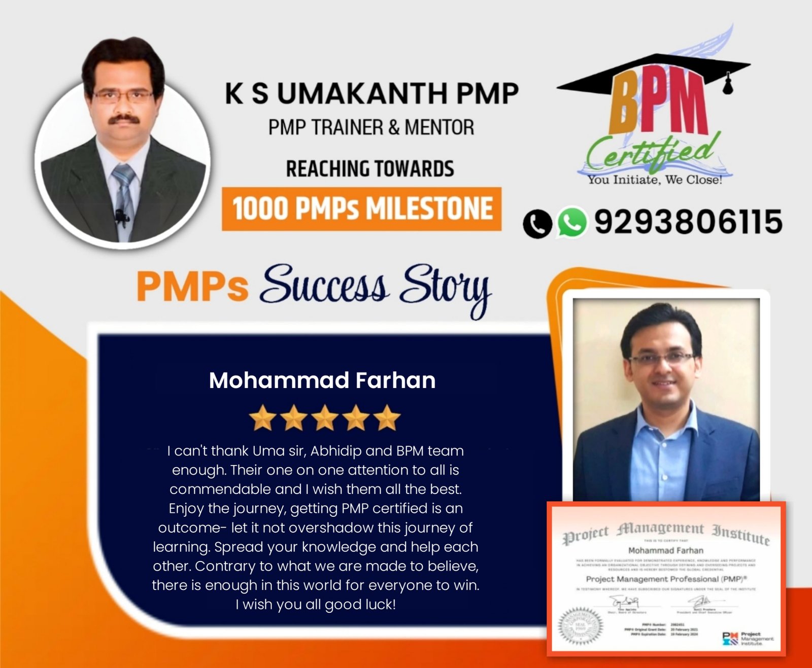 BPM Certified Training Session