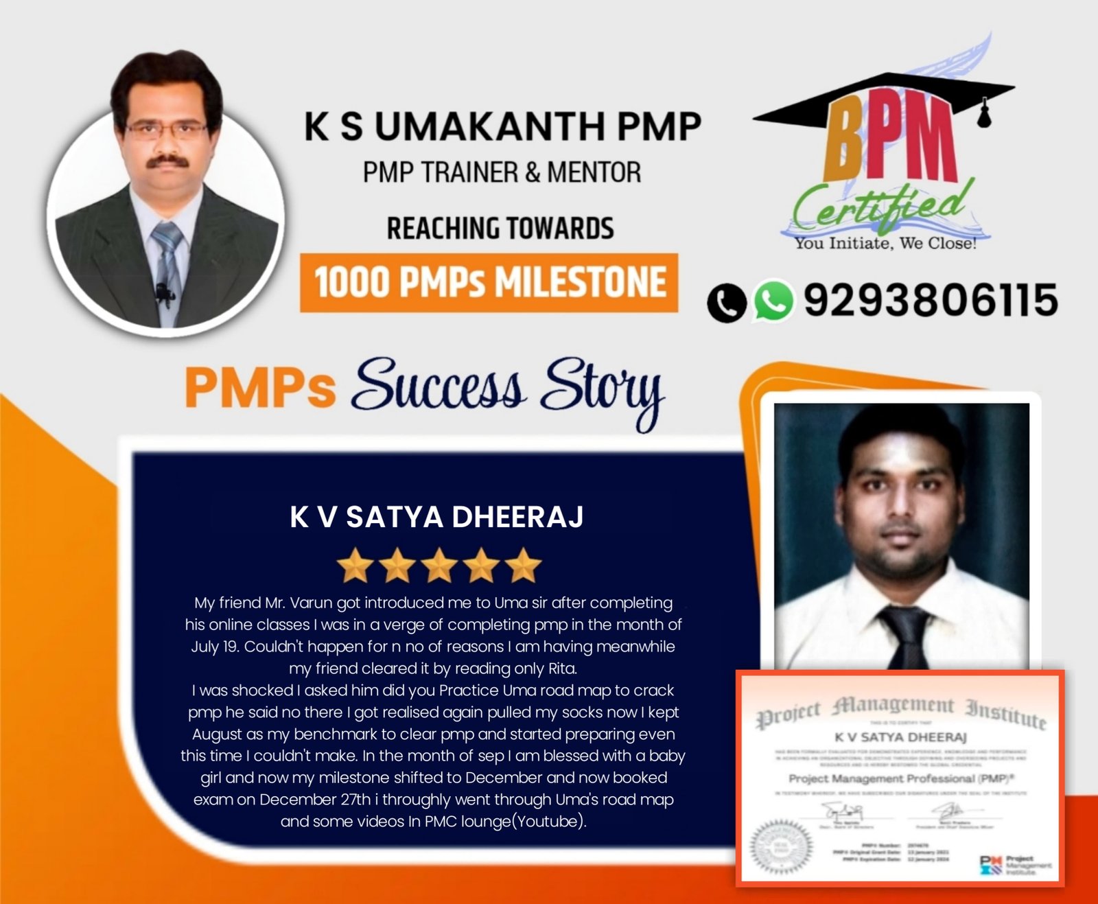 BPM Certified Training Session