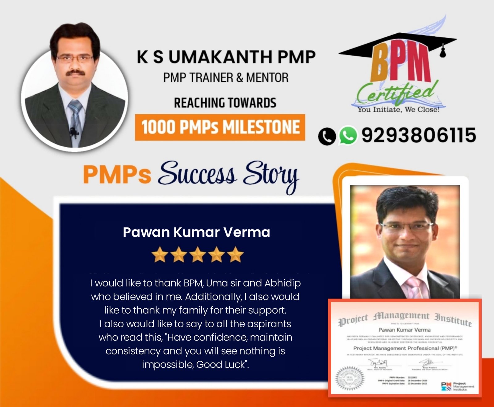 BPM Certified Training Session