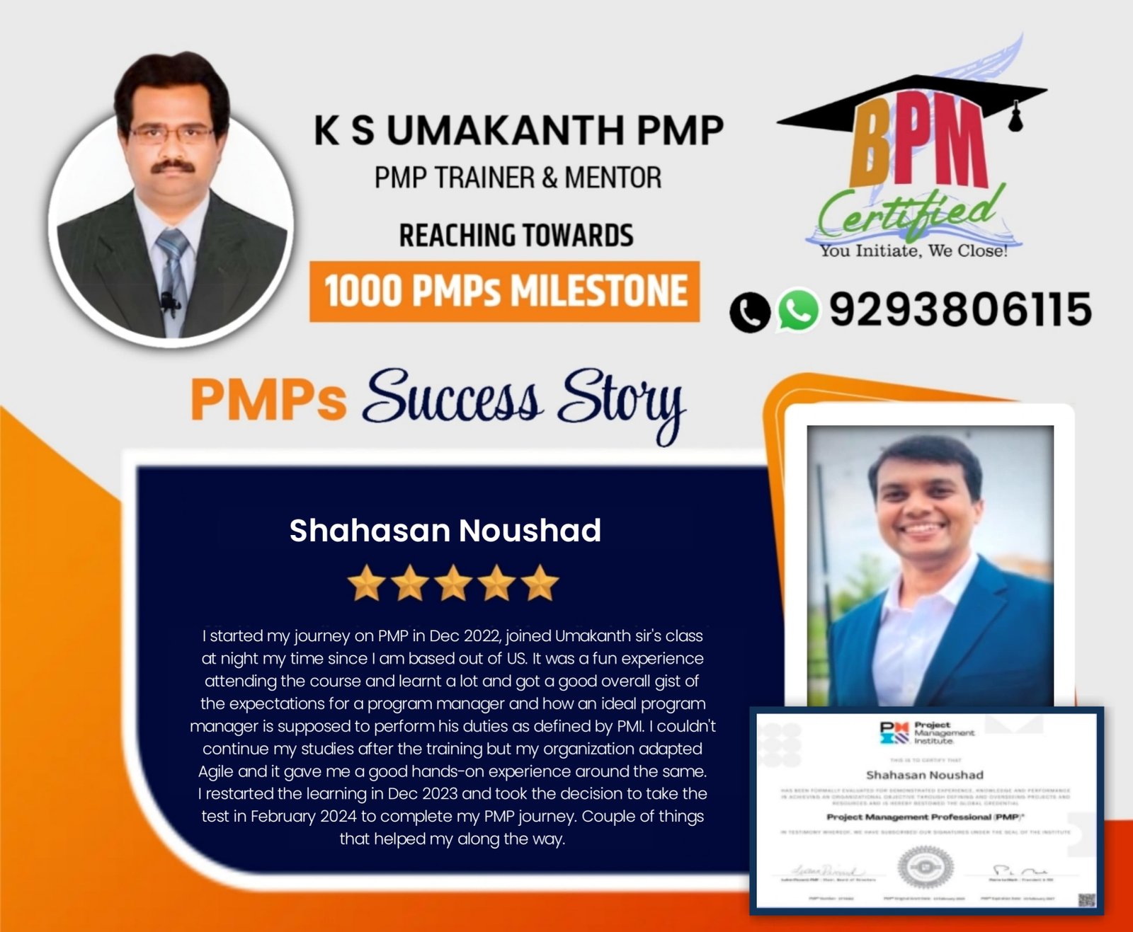 BPM Certified Training Session